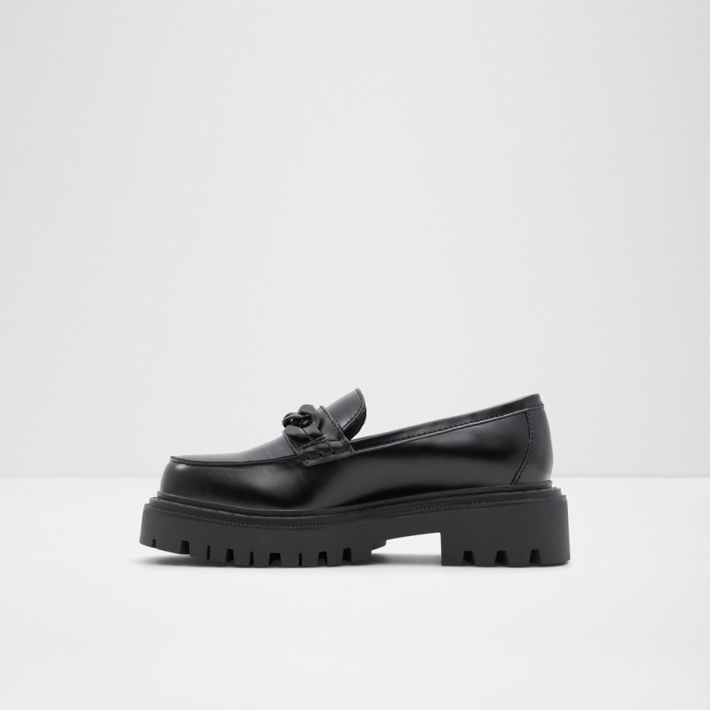 Dámské Loafers Aldo Bigstrutx Černé | 41628HWYQ