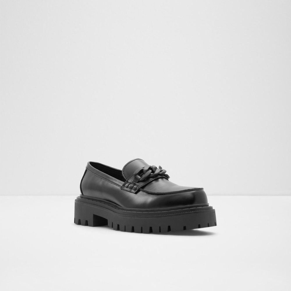 Dámské Loafers Aldo Bigstrutx Černé | 41628HWYQ