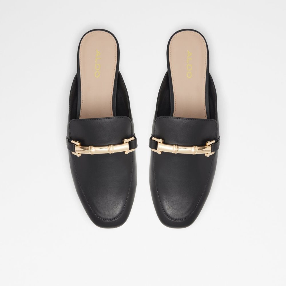 Dámské Loafers Aldo Boski Mule loafer - Block heel Černé | 45681JIEA