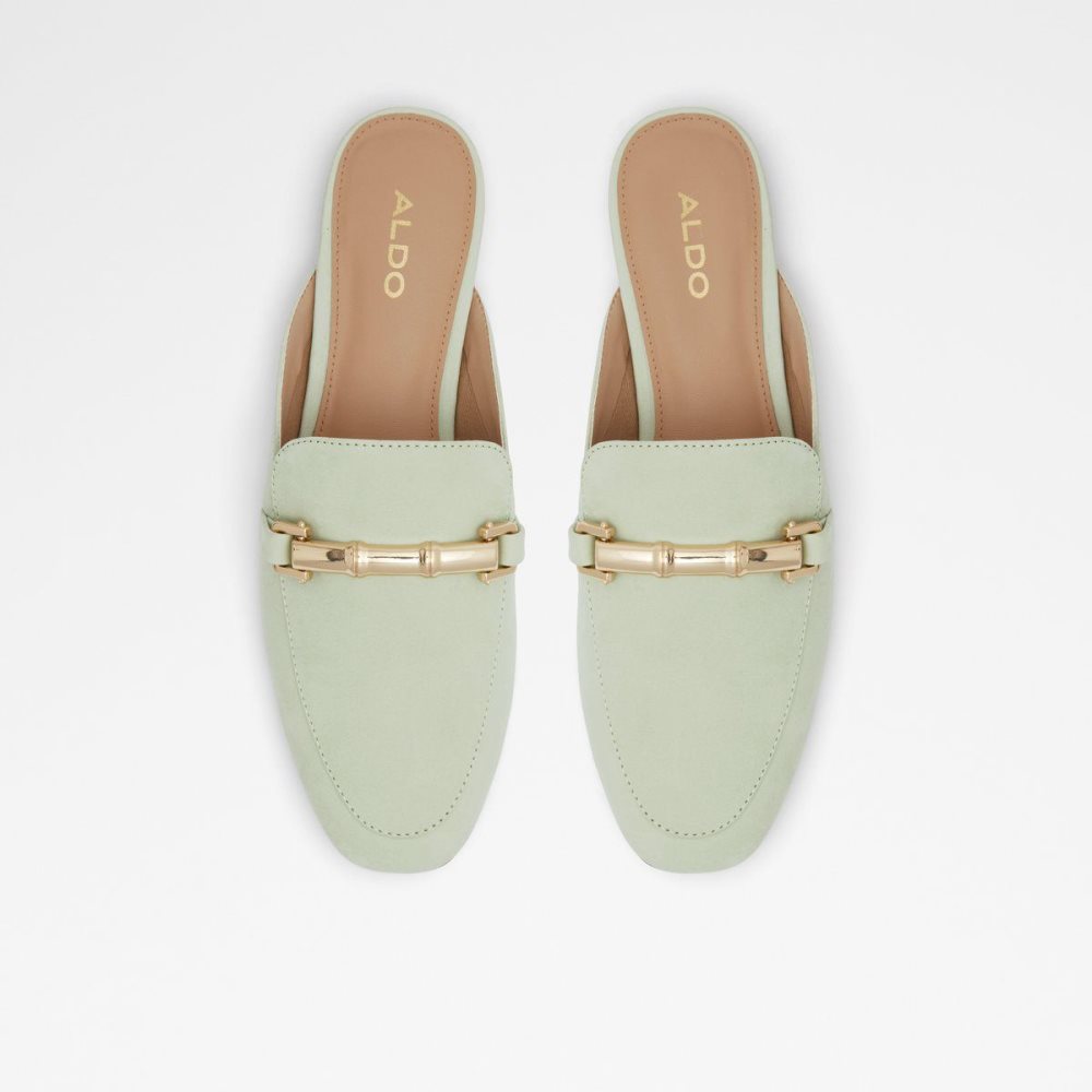 Dámské Loafers Aldo Boski Mule loafer - Block heel Světle Zelene | 47369JWIB