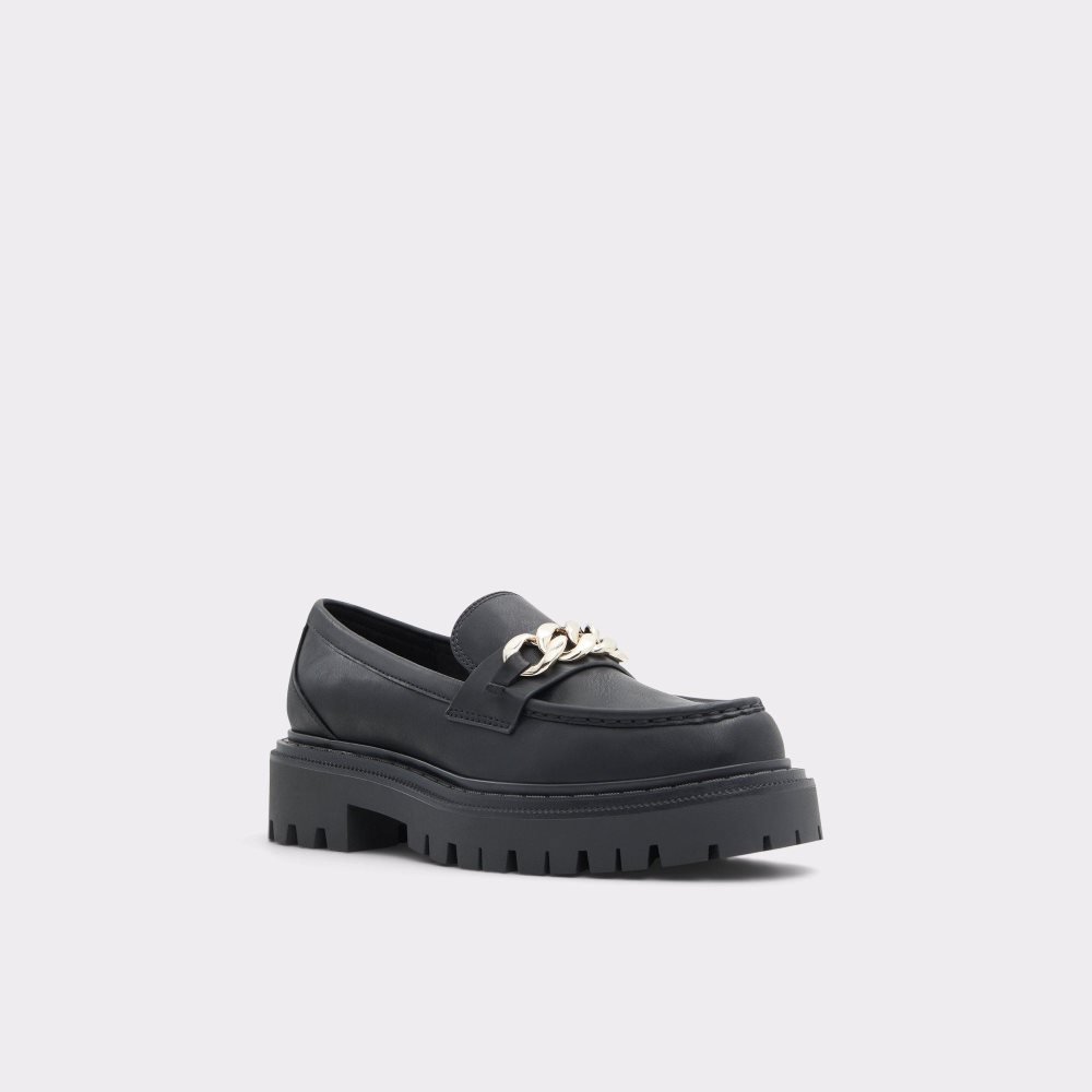 Dámské Loafers Aldo Brixton Loafer - Lug sole Černé | 50134KASL