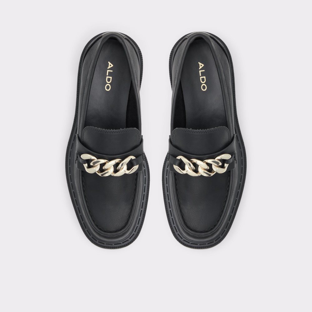 Dámské Loafers Aldo Brixton Loafer - Lug sole Černé | 50134KASL