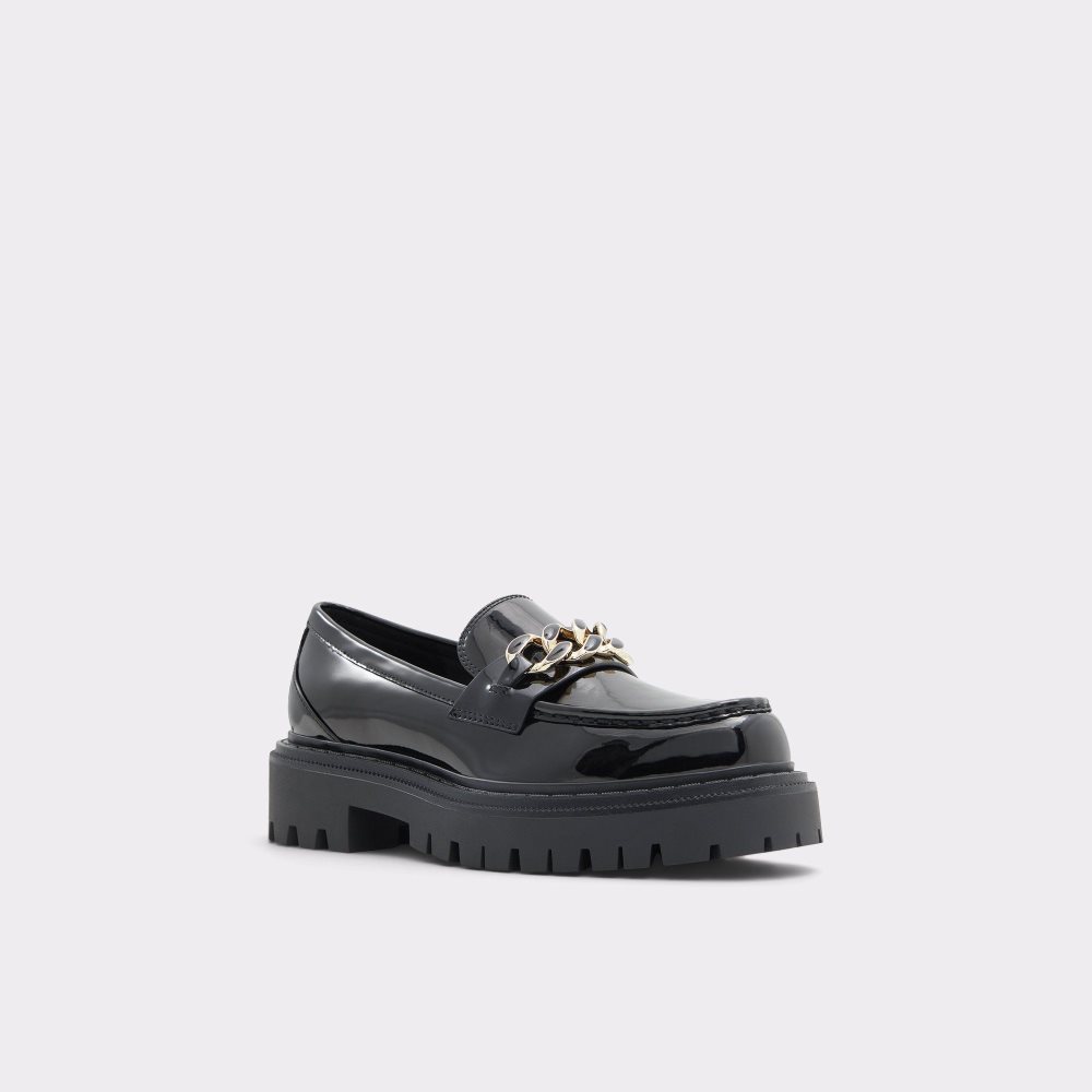 Dámské Loafers Aldo Brixton Loafer - Lug sole Černé | 75312SCIX