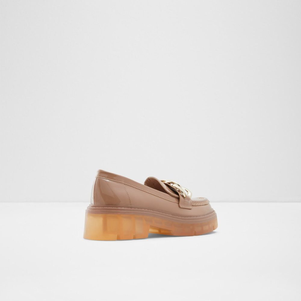 Dámské Loafers Aldo Kahlow Loafer - Lug sole Béžový | 36892PFCM