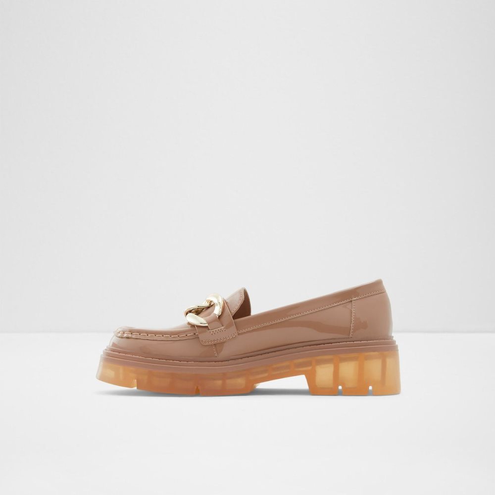 Dámské Loafers Aldo Kahlow Loafer - Lug sole Béžový | 36892PFCM