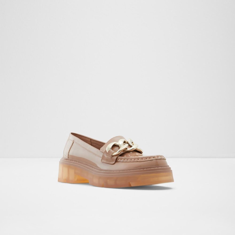 Dámské Loafers Aldo Kahlow Loafer - Lug sole Béžový | 36892PFCM