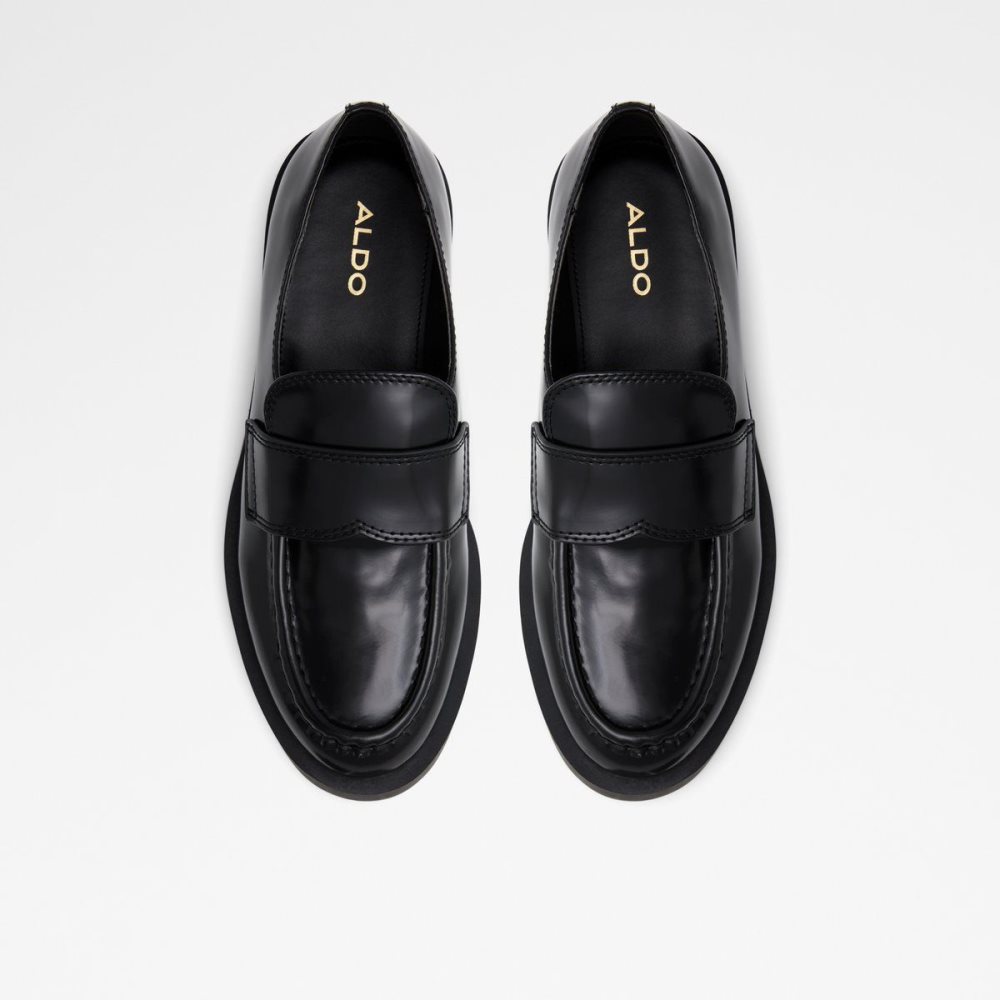 Dámské Loafers Aldo Loafer - Lug sole Černé | 79408SZNQ