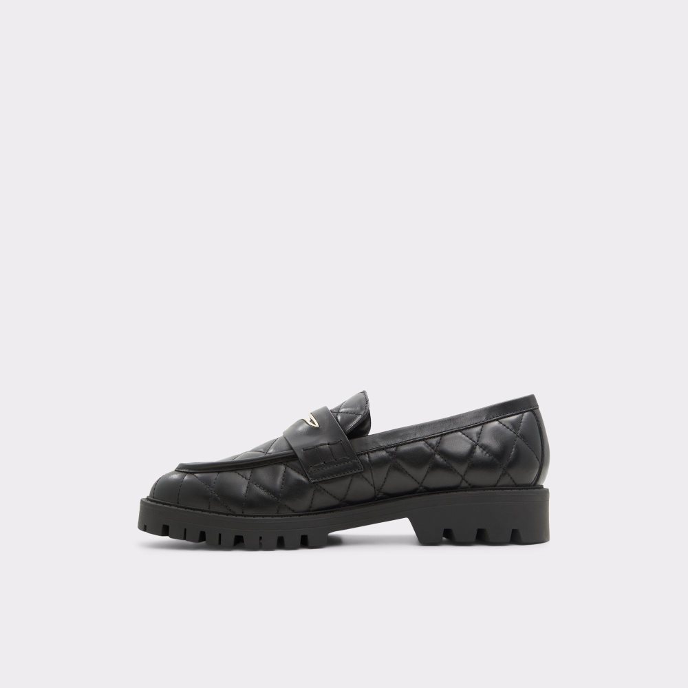 Dámské Loafers Aldo Moxy Loafer - Lug sole Černé | 29403NTYC