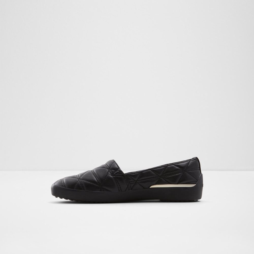 Dámské Loafers Aldo Quilten Slip on Černé | 40529YJPL