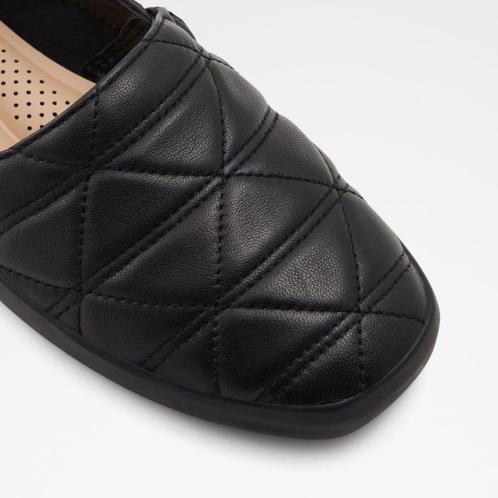 Dámské Loafers Aldo Quilten Slip on Černé | 40529YJPL