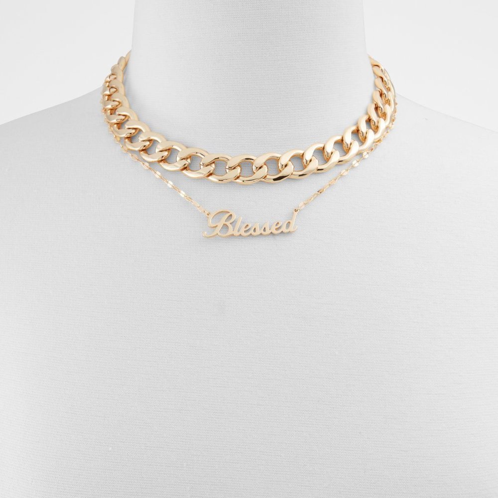 Dámské Náhrdelníky Aldo Drycia Necklace Zlaté | 81937MYDU