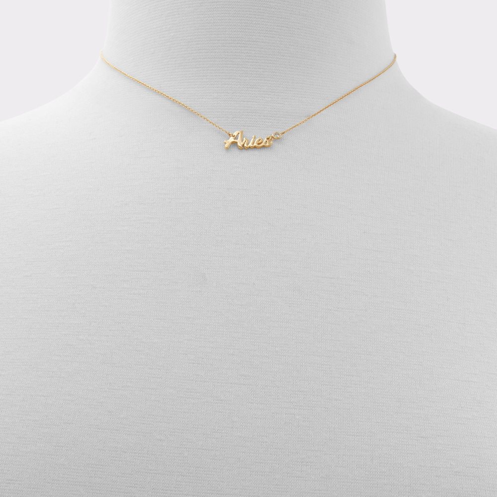 Dámské Náhrdelníky Aldo Zodia Necklace Tmavě Žluté | 30916LRYQ