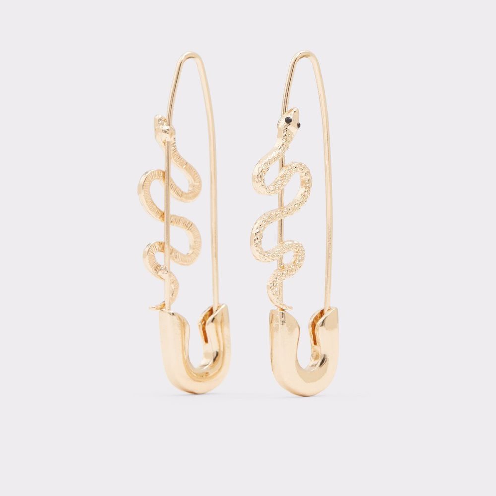 Dámské Náušnice Aldo Coblinine Earrings Černé Zlaté | 72398YLWK