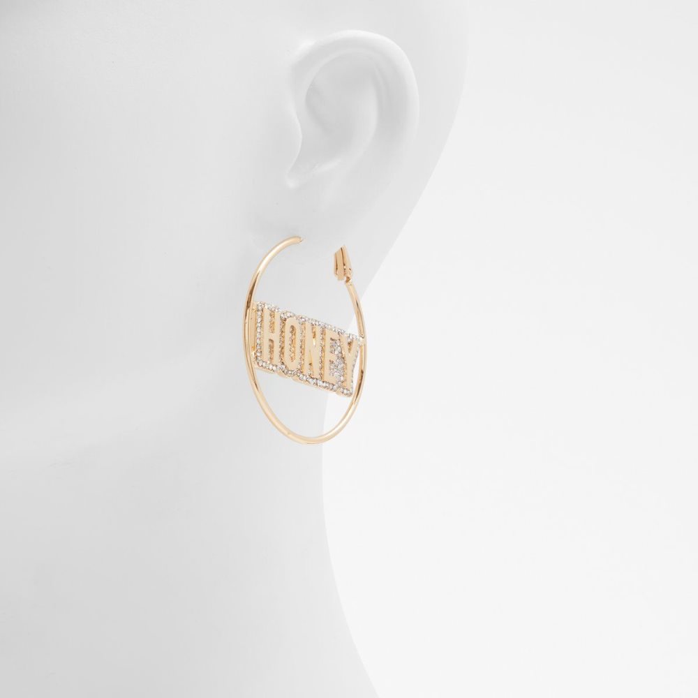 Dámské Náušnice Aldo Honeyy-e Statement earrings Zlaté | 47026LBDH