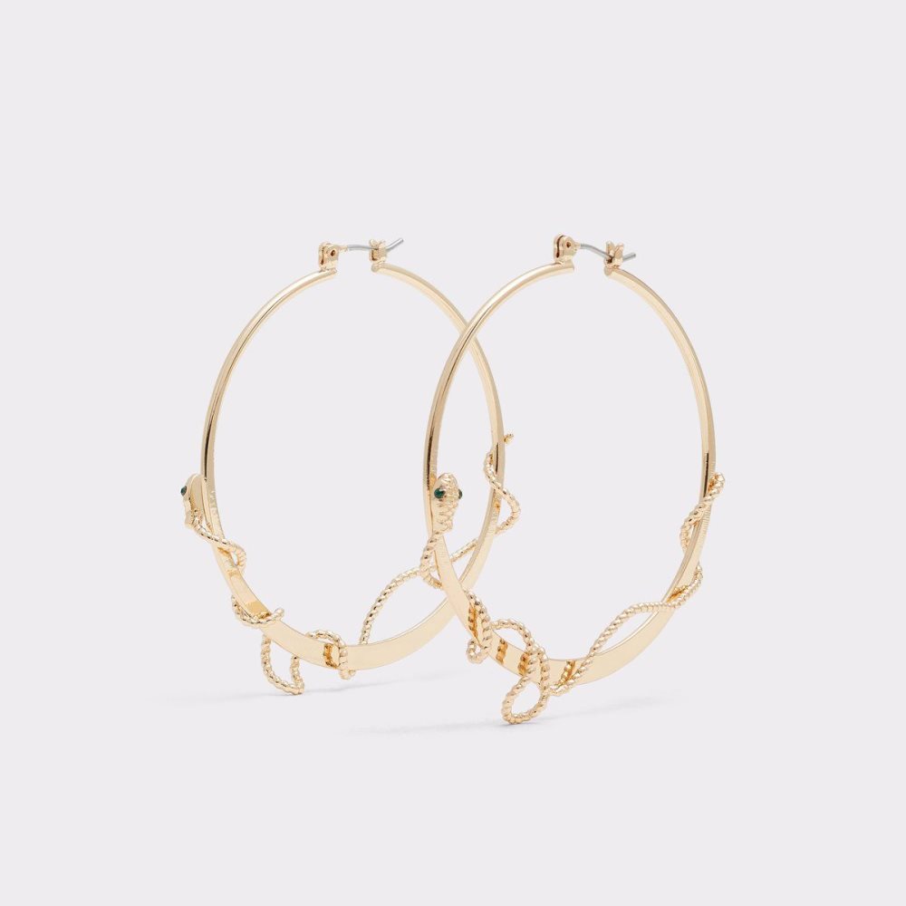 Dámské Náušnice Aldo Jessielea Hoop earrings Tmavě Zelene | 79136GCAV