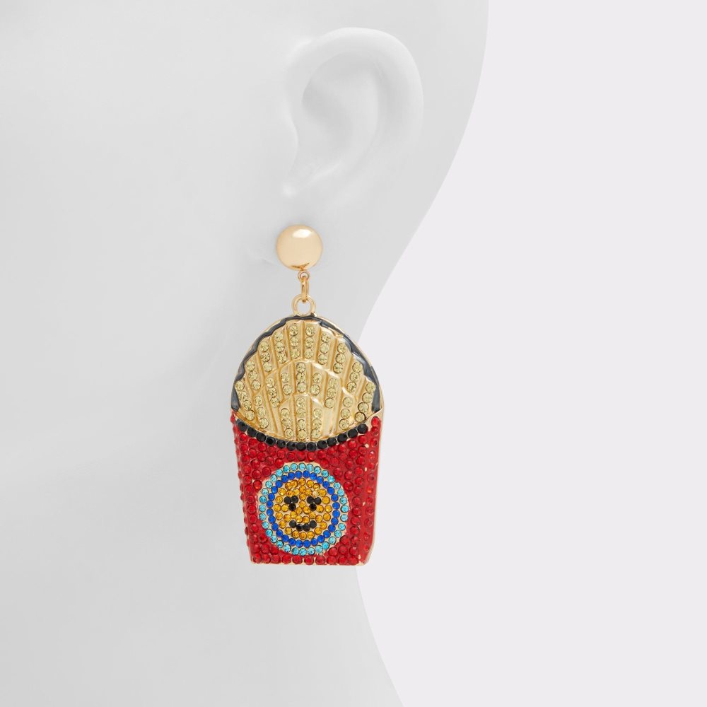 Dámské Náušnice Aldo Joyfrite Earrings Červené | 58019ORBJ