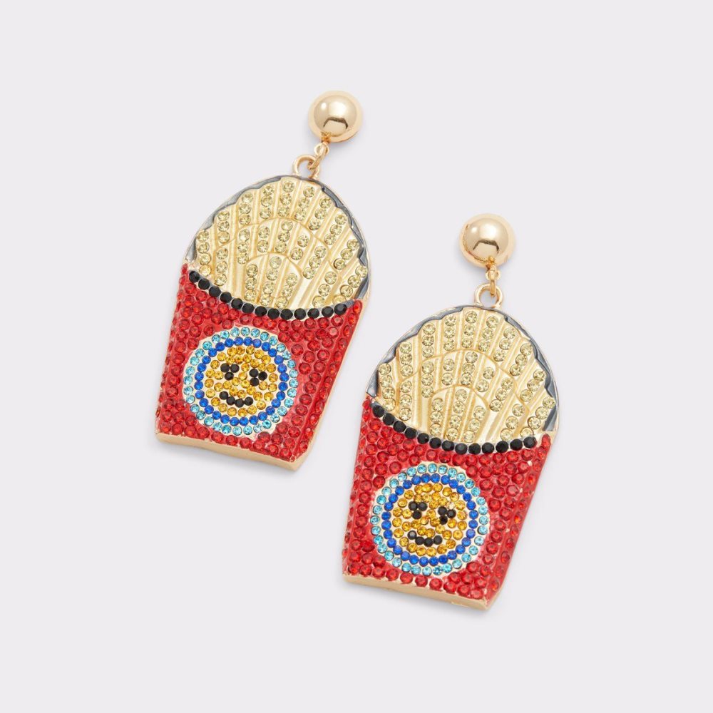 Dámské Náušnice Aldo Joyfrite Earrings Červené | 58019ORBJ