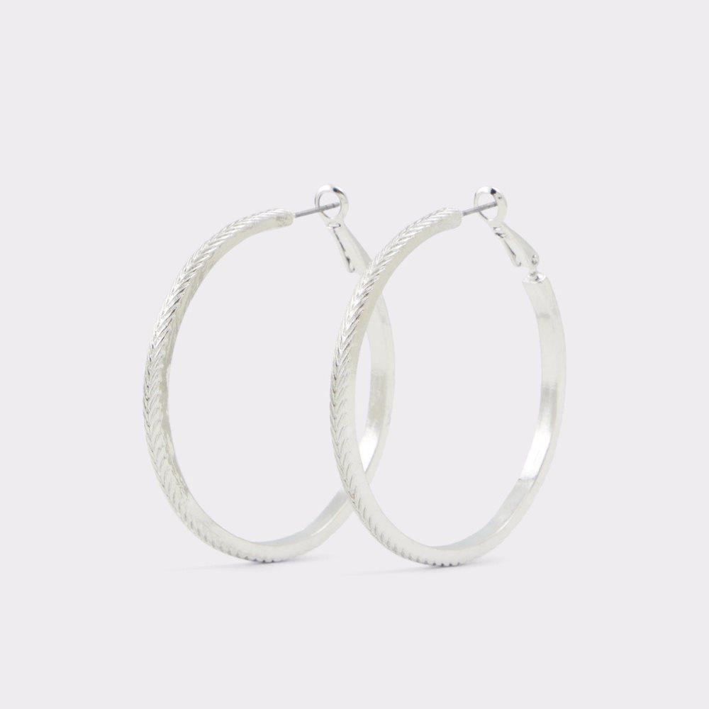 Dámské Náušnice Aldo Kedaywin Hoop earrings Stříbrné | 52970IXDW