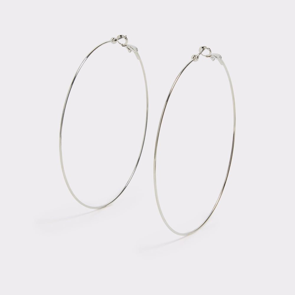 Dámské Náušnice Aldo Leota Hoop earrings Stříbrné | 03957VXET