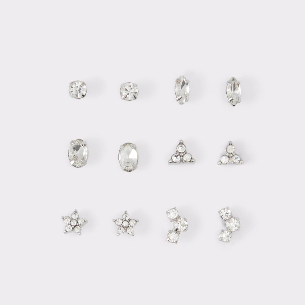 Dámské Náušnice Aldo Oleratha Stud earrings Stříbrné | 70286WMGL