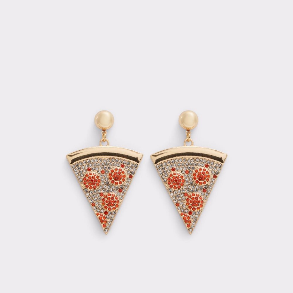 Dámské Náušnice Aldo Pizzaa Statement earrings Červené | 36789KFXE