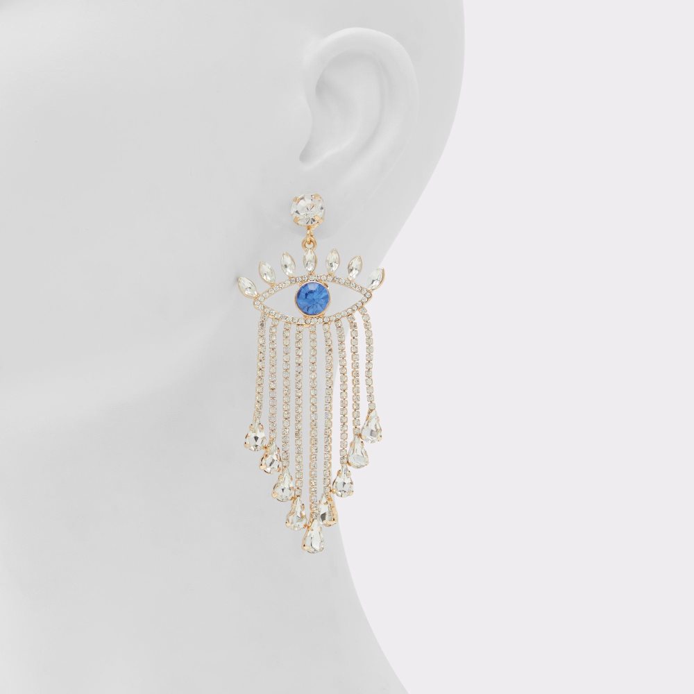 Dámské Náušnice Aldo Prodish earrings Tmavě Blankyt | 14725QOFT