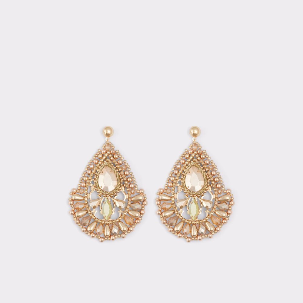 Dámské Náušnice Aldo Toama Pendant earrings Champagne | 64715LRPJ