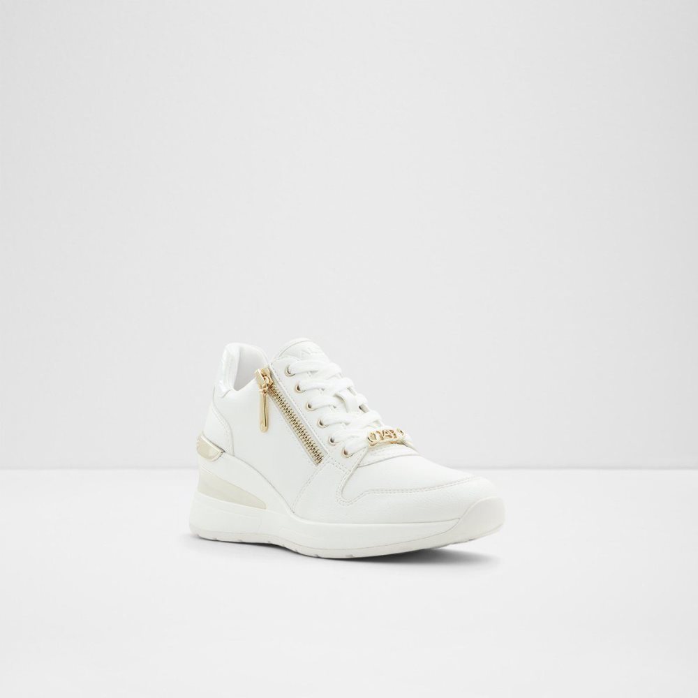 Dámské Perfect Pairings Aldo Adwiwiax Wedge sneaker - Wedge heel Bílé | 30451BXTD