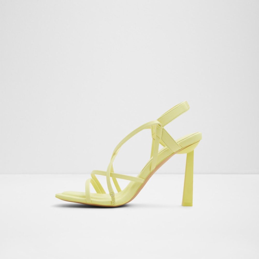 Dámské Perfect Pairings Aldo Amilia Strappy heeled sandal Světle Žluté | 39206UIZL