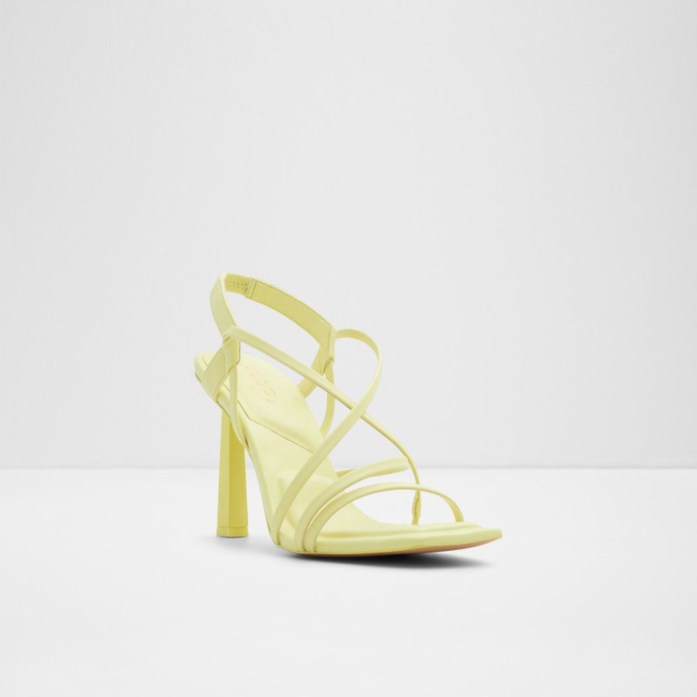 Dámské Perfect Pairings Aldo Amilia Strappy heeled sandal Světle Žluté | 39206UIZL