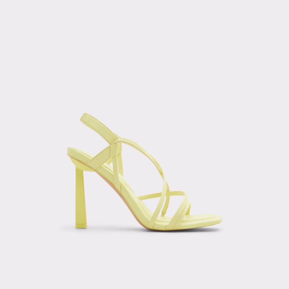 Dámské Perfect Pairings Aldo Amilia Strappy heeled sandal Světle Žluté | 39206UIZL