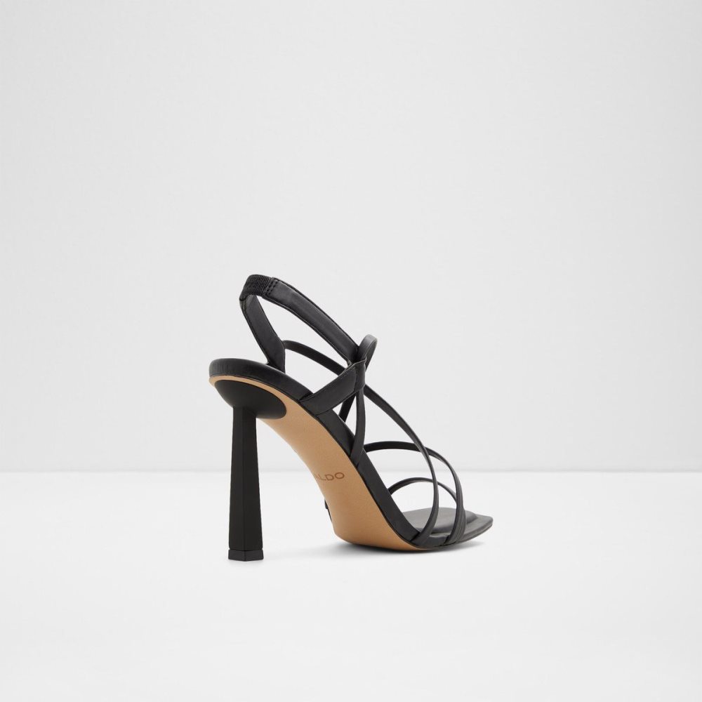 Dámské Perfect Pairings Aldo Amilia Strappy heeled sandal Černé | 87052JITQ