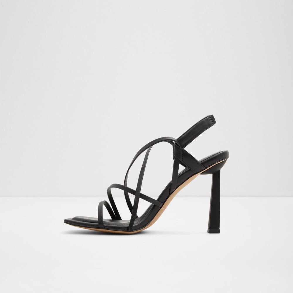 Dámské Perfect Pairings Aldo Amilia Strappy heeled sandal Černé | 87052JITQ