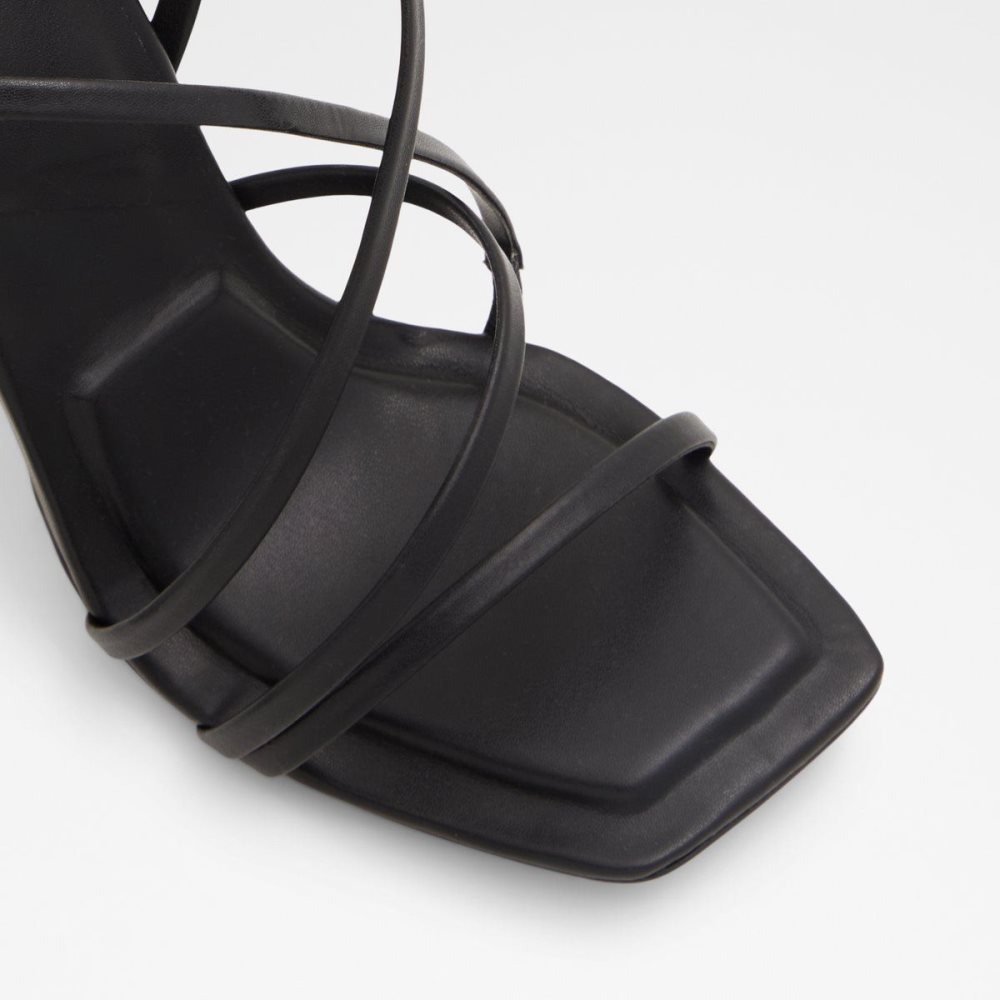 Dámské Perfect Pairings Aldo Amilia Strappy heeled sandal Černé | 87052JITQ