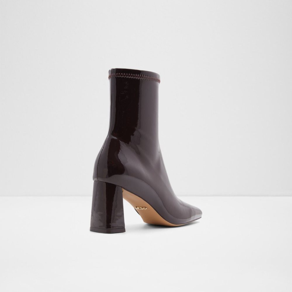 Dámské Perfect Pairings Aldo Marcella Ankle boot Tmavě Hnědé | 31476CZQU