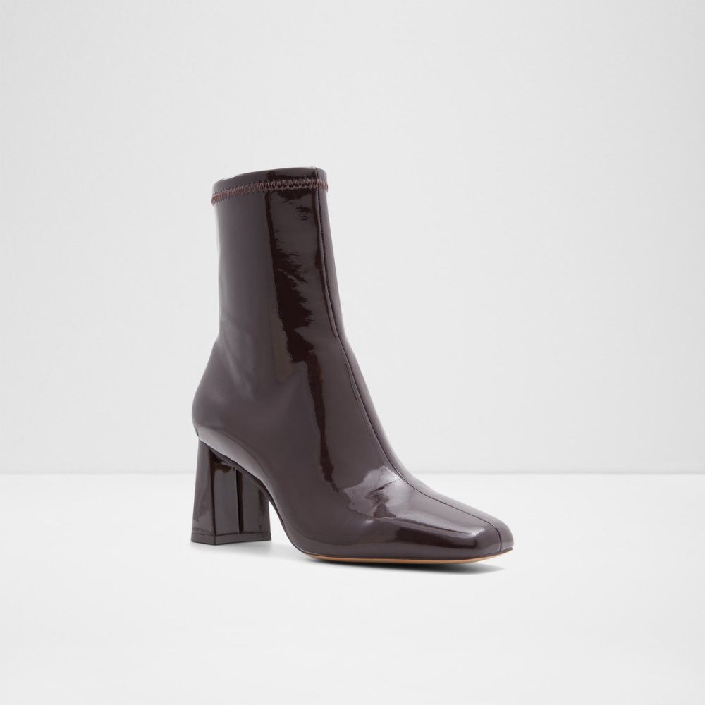 Dámské Perfect Pairings Aldo Marcella Ankle boot Tmavě Hnědé | 31476CZQU