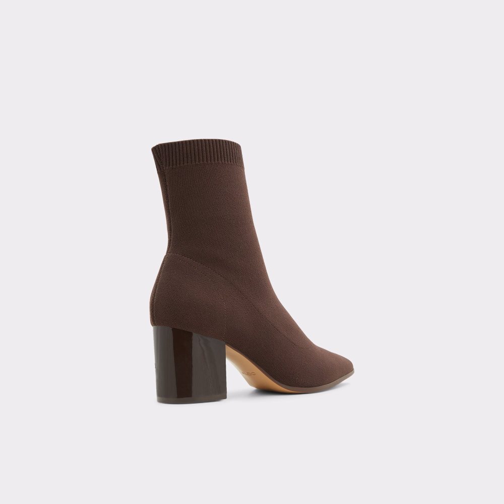 Dámské Perfect Pairings Aldo Priella Ankle boot Tmavě Hnědé | 15736GRXO