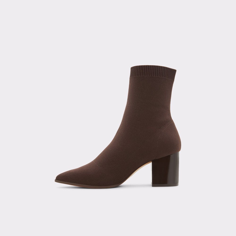 Dámské Perfect Pairings Aldo Priella Ankle boot Tmavě Hnědé | 15736GRXO