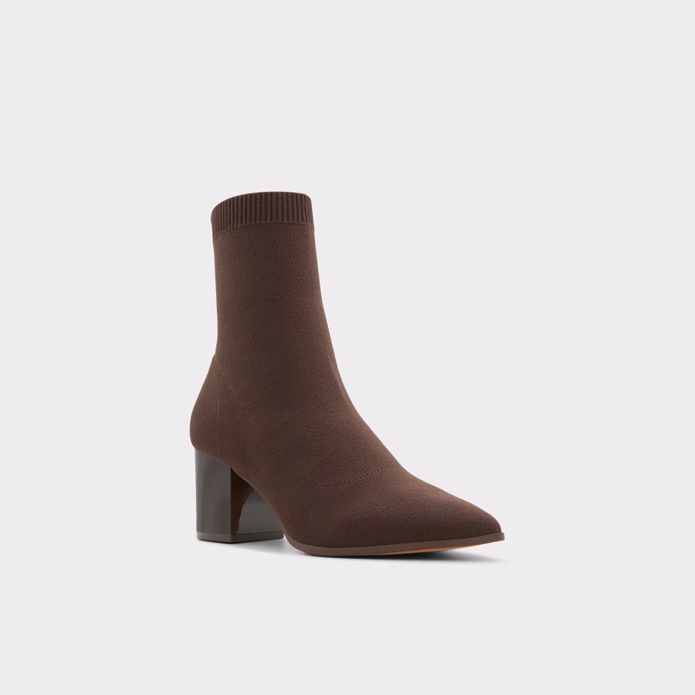 Dámské Perfect Pairings Aldo Priella Ankle boot Tmavě Hnědé | 15736GRXO