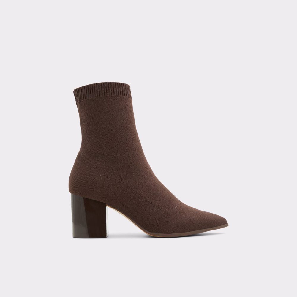 Dámské Perfect Pairings Aldo Priella Ankle boot Tmavě Hnědé | 15736GRXO