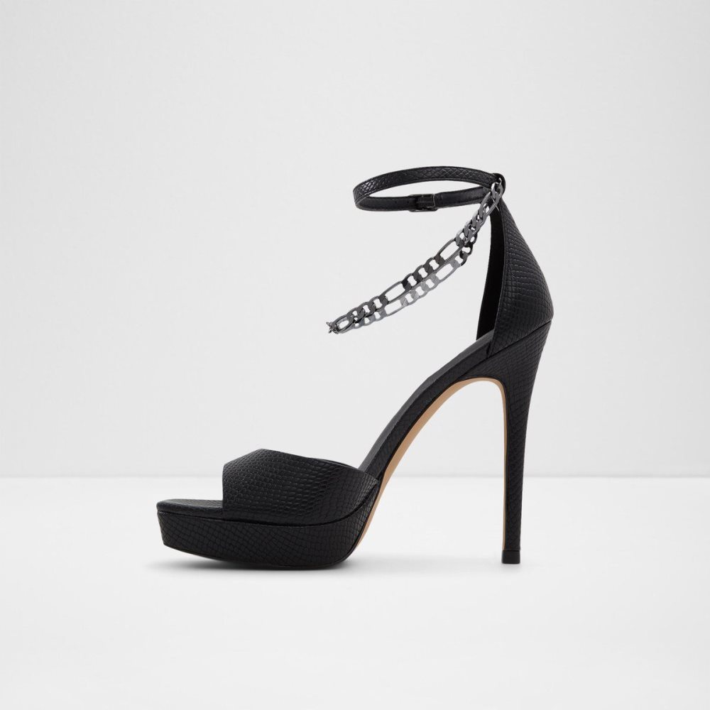 Dámské Perfect Pairings Aldo Prisilla Heeled sandal - Stiletto heel Černé | 12685BOVR