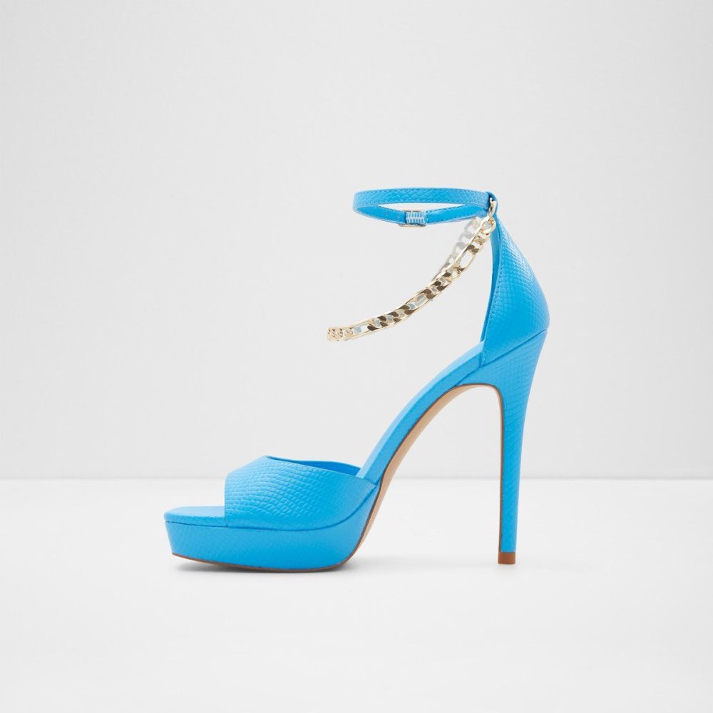 Dámské Perfect Pairings Aldo Prisilla Heeled sandal - Stiletto heel Světle Blankyt | 17802PQJW