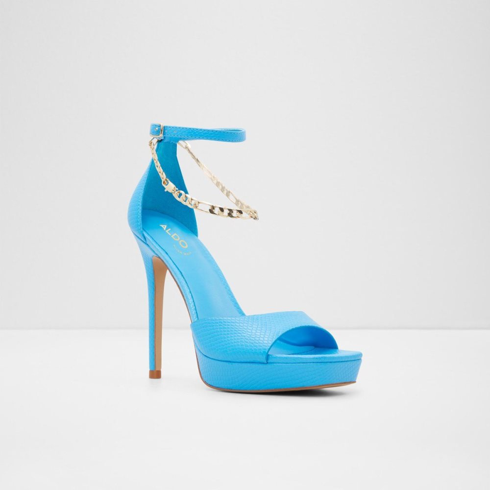 Dámské Perfect Pairings Aldo Prisilla Heeled sandal - Stiletto heel Světle Blankyt | 17802PQJW