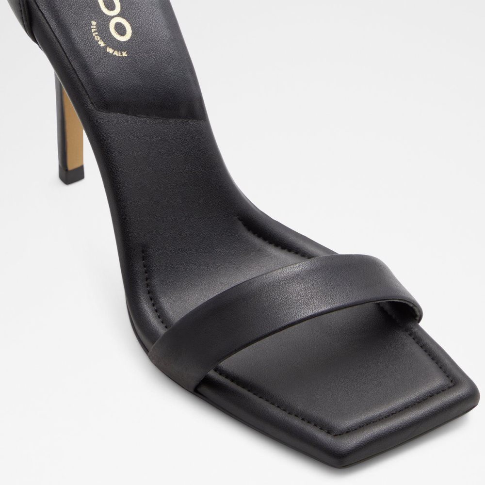 Dámské Perfect Pairings Aldo Renza Ankle strap heeled sandal - Stiletto heel Černé | 12980NAHF