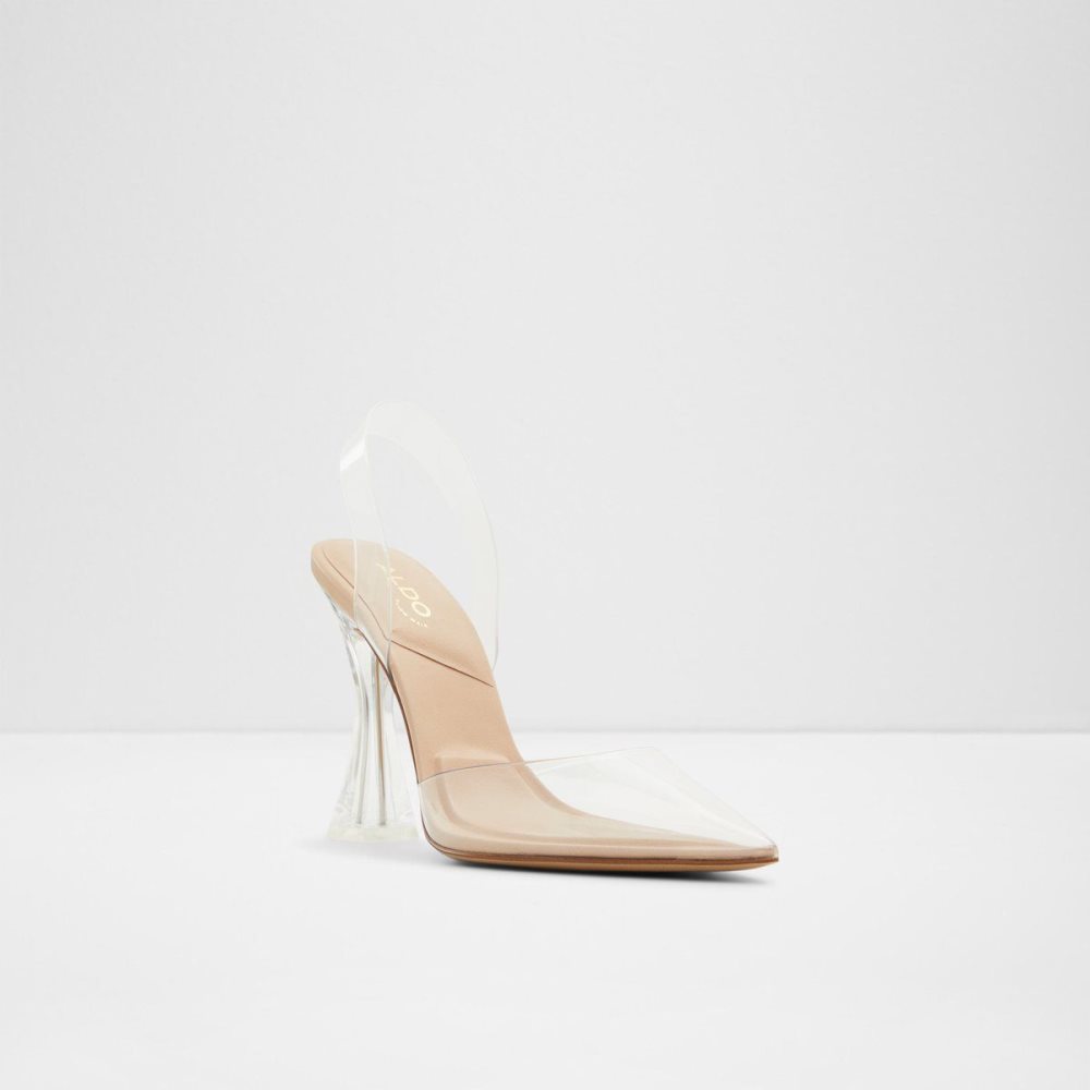 Dámské Perfect Pairings Aldo Solanti Sling back high heel Béžový | 92135PHJF