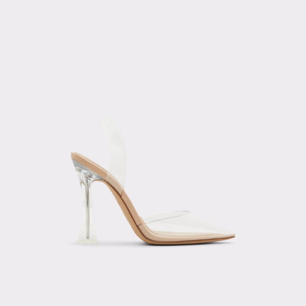 Dámské Perfect Pairings Aldo Solanti Sling back high heel Béžový | 92135PHJF