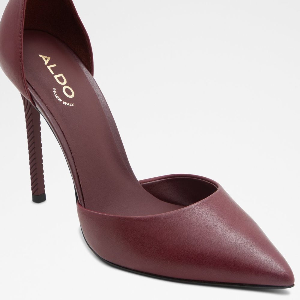 Dámské Podpatky Aldo Blige Ankle strap heeled shoe - Stiletto heel Bordo | 65409BUHM