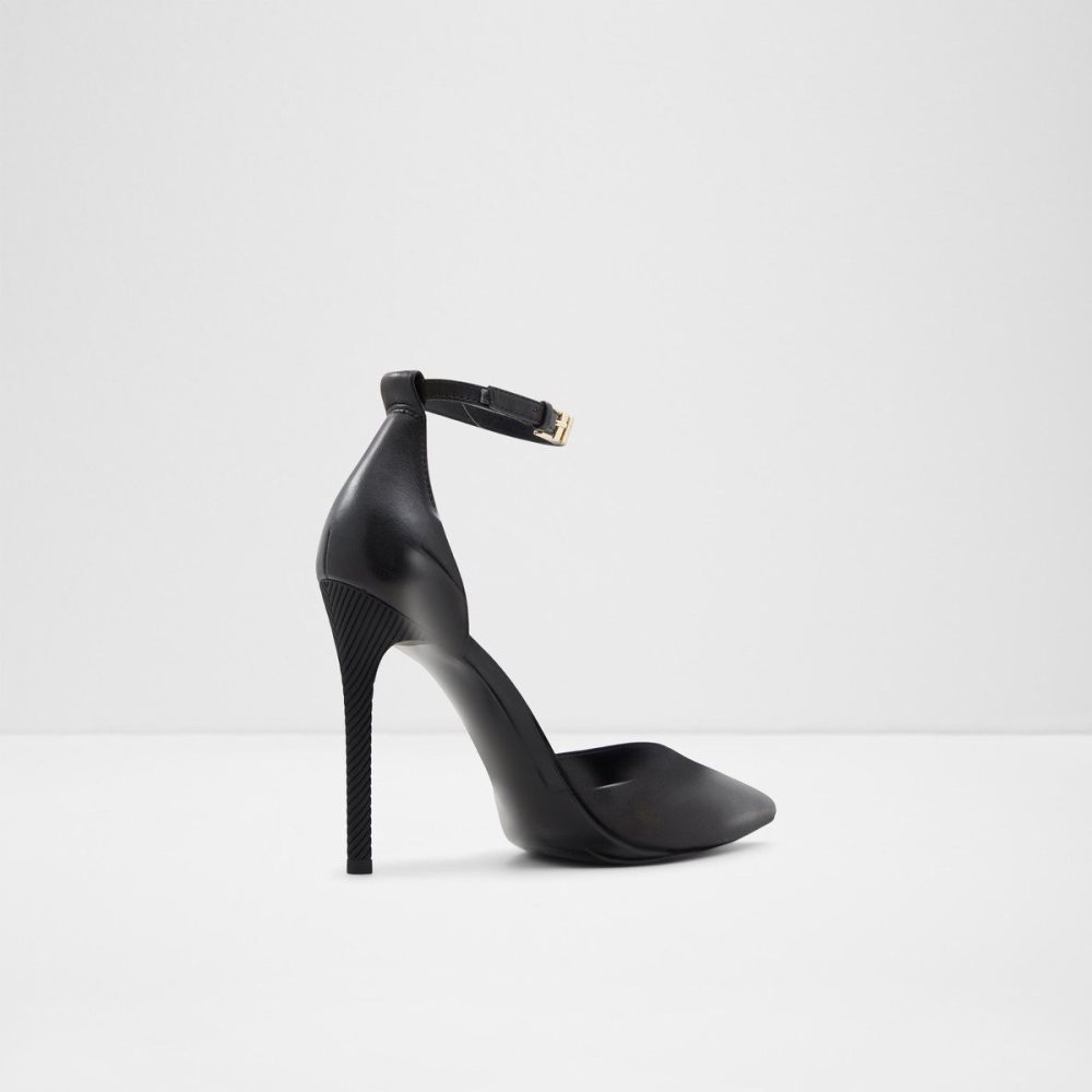 Dámské Podpatky Aldo Blige Ankle strap heeled shoe - Stiletto heel Černé | 90254ORVX