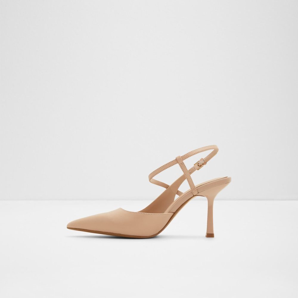 Dámské Podpatky Aldo Brunette Strappy heeled shoe Béžový | 67983KWOL