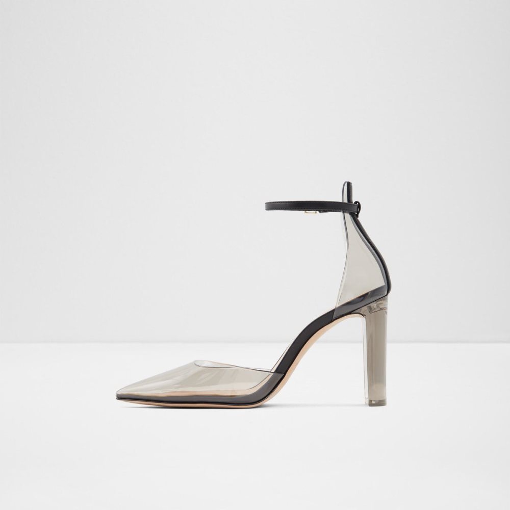 Dámské Podpatky Aldo Deedee Strappy heeled shoe - Cup sole Černé | 91627HVOE